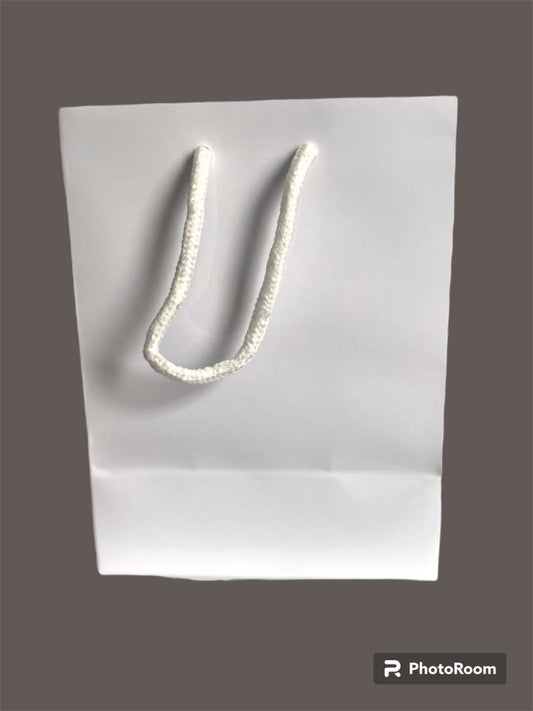 Small White gift bag